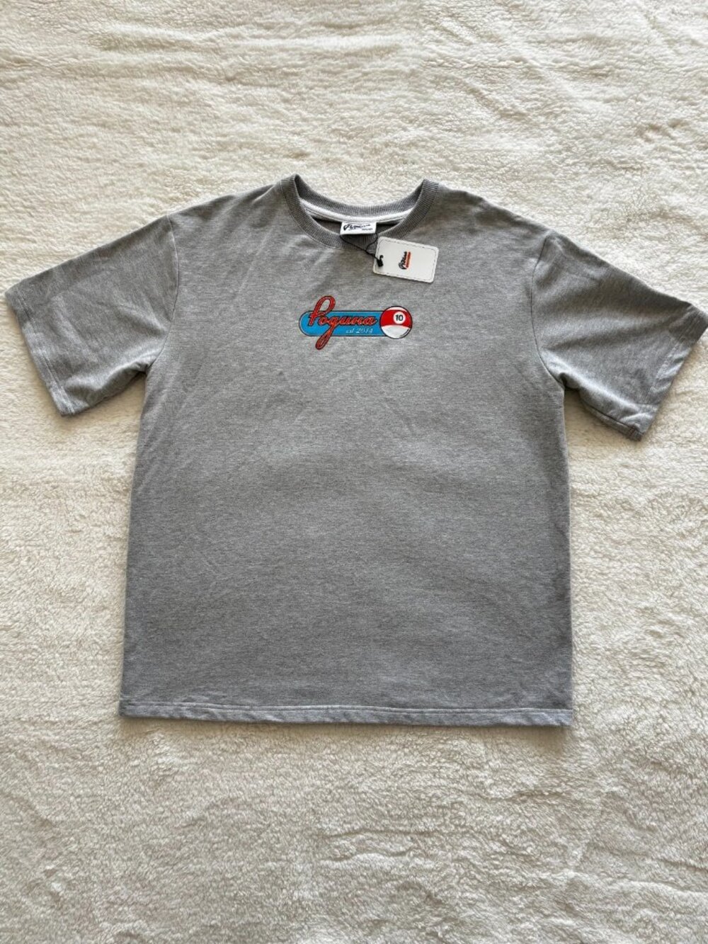 T-Shirt Rodina, XL, Nizhny Novgorod "Rodina" - Russia, gray, heavyweight cotton